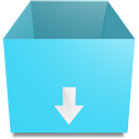 drop-box-empty-blue