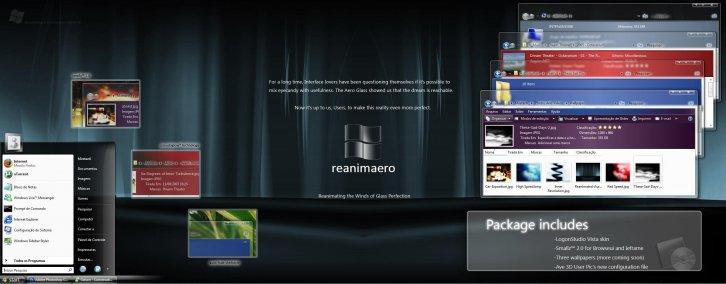 Reanimaero VS for Vista - Темы для Windows Vista