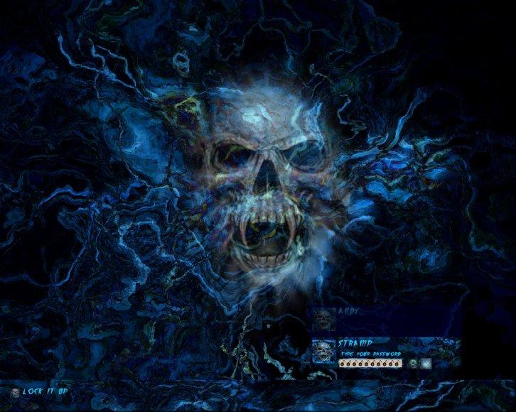 Unlock the Darkness - Экран приветствия Windows XP