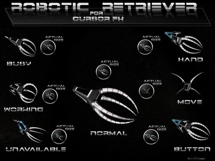 Robotic Retriever - Курсоры для CursorFX