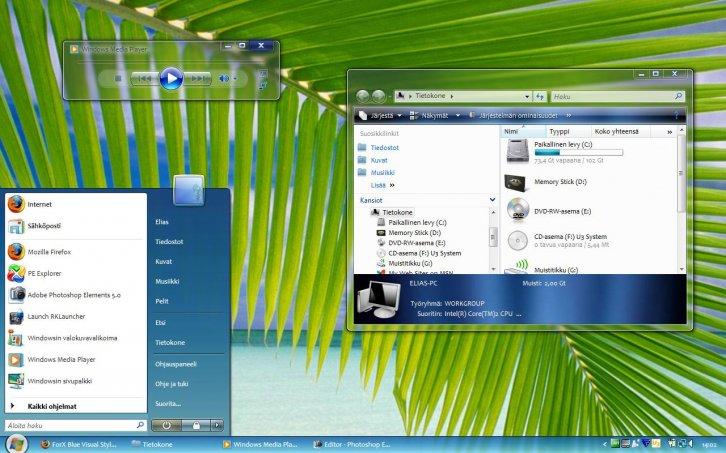 ForX Live - Темы для Windows Vista