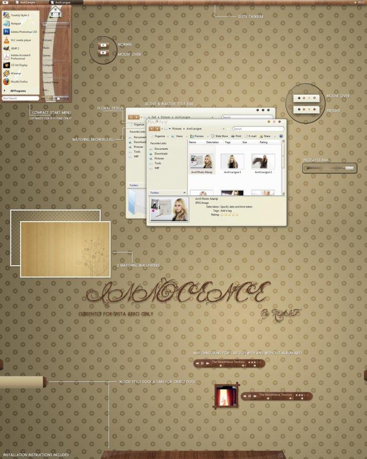 Innocence Release - Темы для Windows Vista