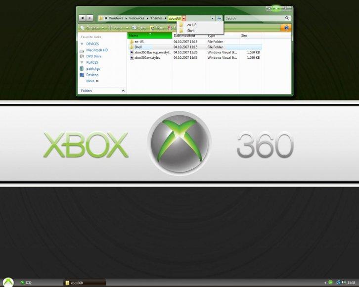 Xbox 360 - Темы для Windows Vista