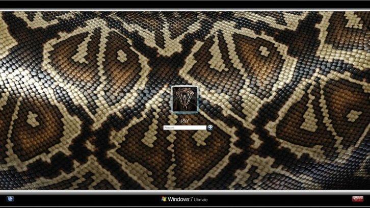 Rattler W7 Logon - Экран приветствия Windows 7