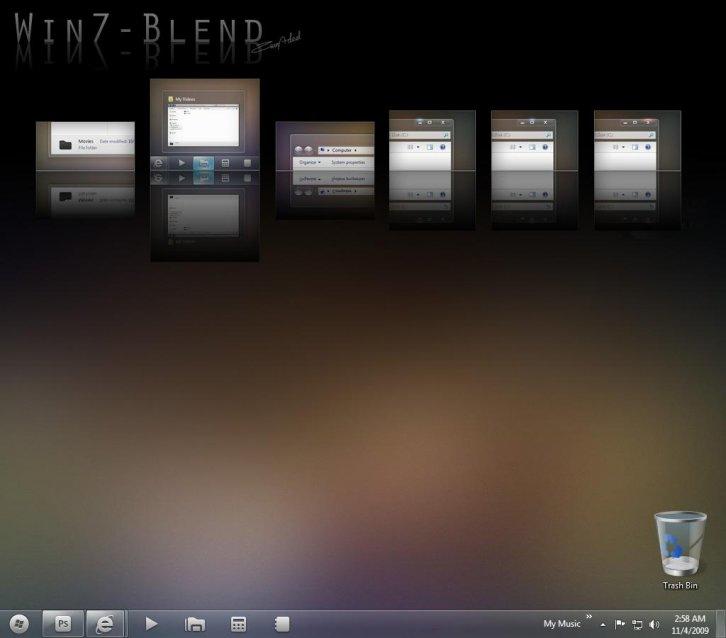Win7-Blend for Windows 7 v1.0 - Темы для Windows 7