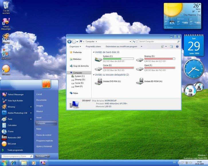 Luna Royal - Темы для Windows 7