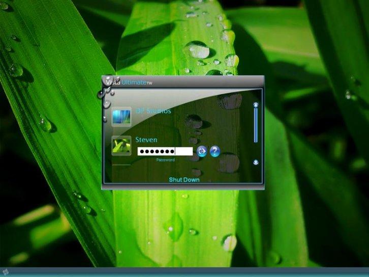 Vista TW Edition LogonXP - Экран приветствия Windows XP