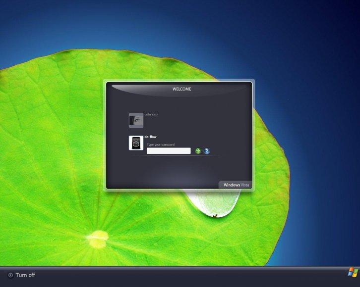 Vista Alternative Logons - Экран приветствия Windows XP