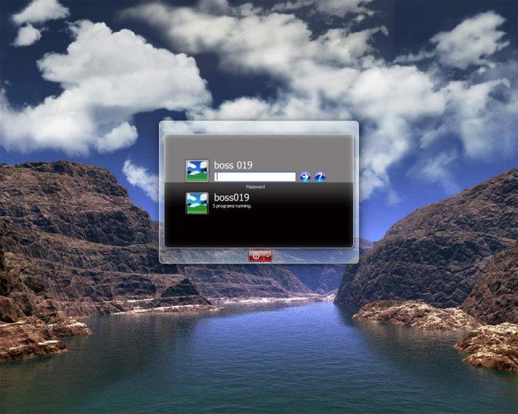 Riverbend Logon - Экран приветствия Windows XP