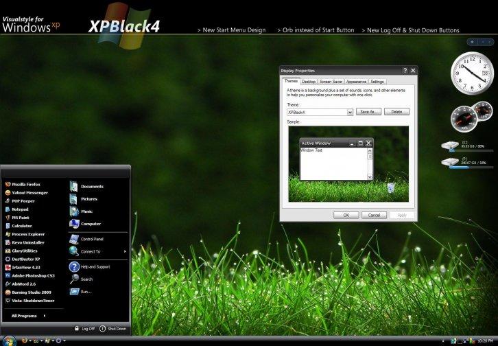 XPBlack4 - Темы для Windows XP