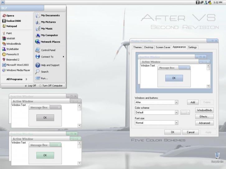 After VS - Second Revision - Темы для Windows XP