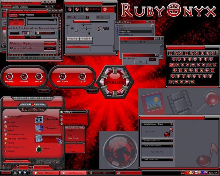 RubyOnyx - Темы WindowBlinds