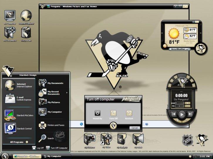 Pittsburgh Penguins Suite - Темы WindowBlinds