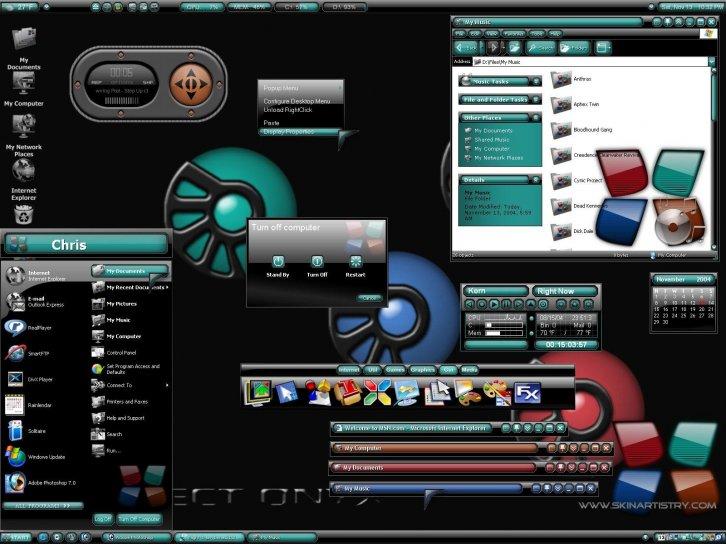 Project Onyx - Темы WindowBlinds