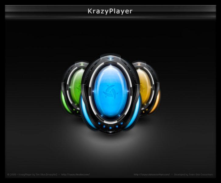 KrazyPlayer for Winamp Modern