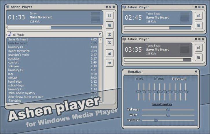 Ashen Player for WMP