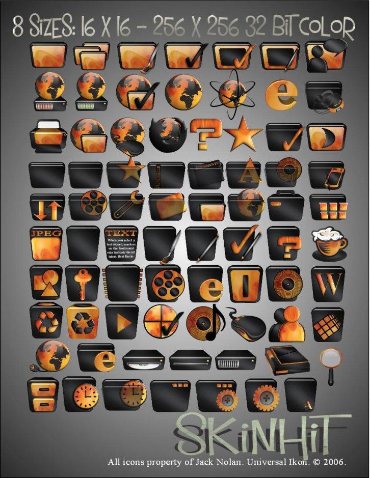 SkiNHIT Element - Иконки IconPackager