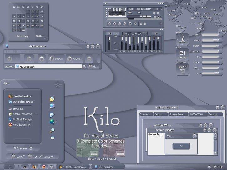 Kilo VS - Темы для Windows XP