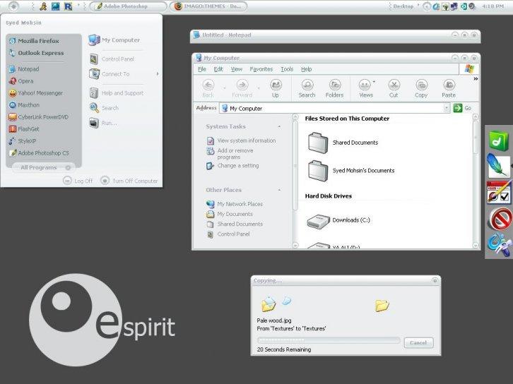 Espirit - Темы для Windows XP