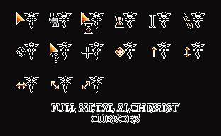 full metal alchemist cursors