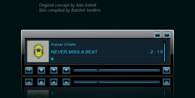 Winamp Black Concept - Coded