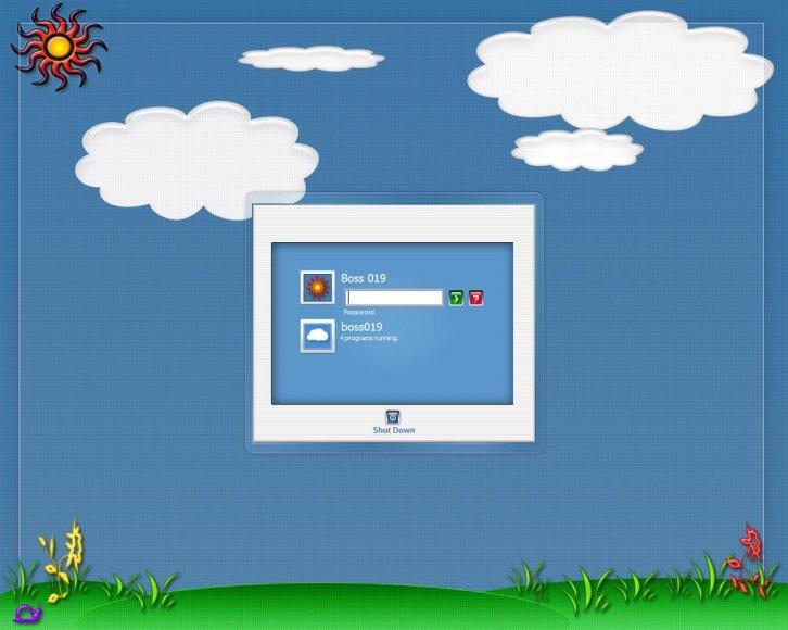 Sunny Delite - Экран приветствия Windows XP