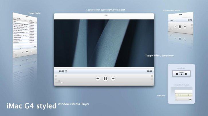 iMac G4 styled for WMP