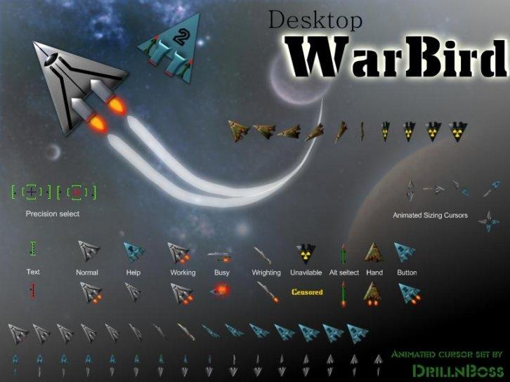 Desktop War Bird - Курсоры для CursorFX