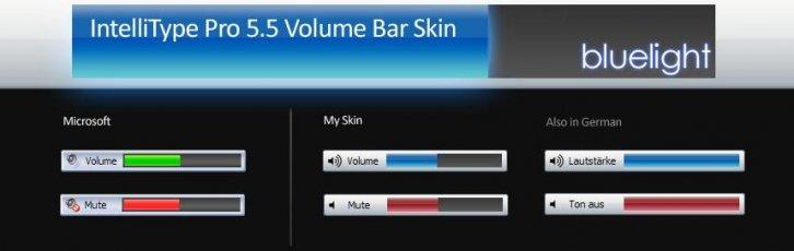 IntelliType 5.5 Skin Bluelight