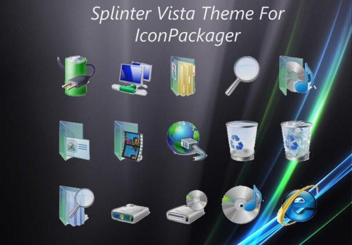 Splinter Vista Icon Pack - Иконки IconPackager