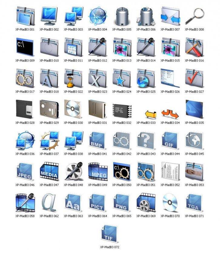 Xp-MadB - Иконки IconPackager
