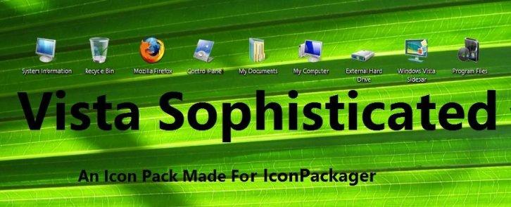 Vista Sophisticated v1.1 - Иконки IconPackager