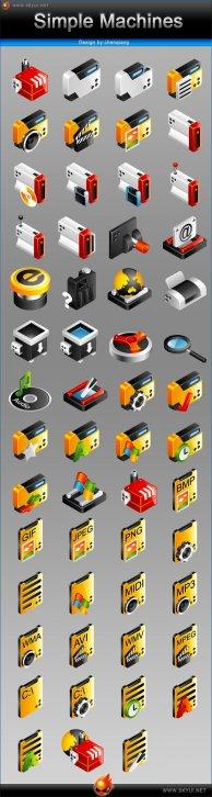 Simple Machines - Иконки IconPackager