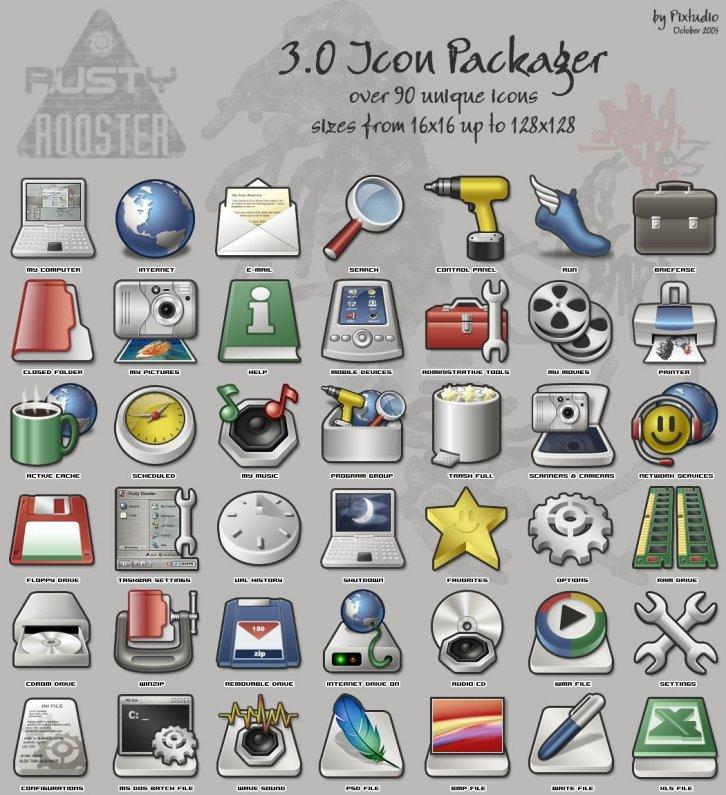 3.0 Icon Packager - Иконки IconPackager