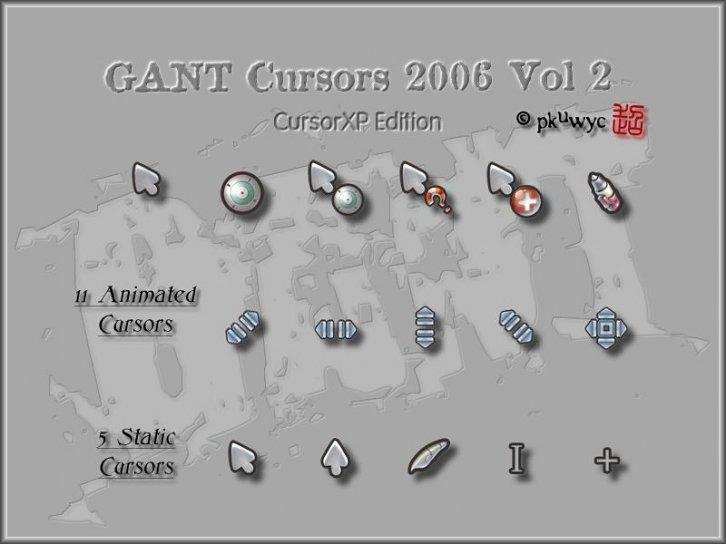 GANT Cursors 2006 Vol 2 CXP - Курсоры для CursorFX