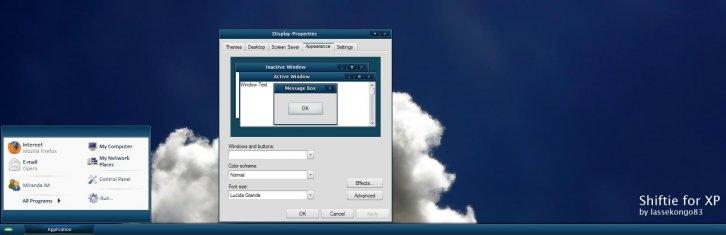 Shiftie - Темы для Windows XP