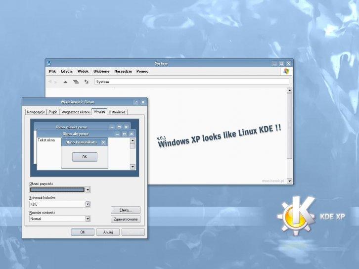 KDE XP - Темы для Windows XP