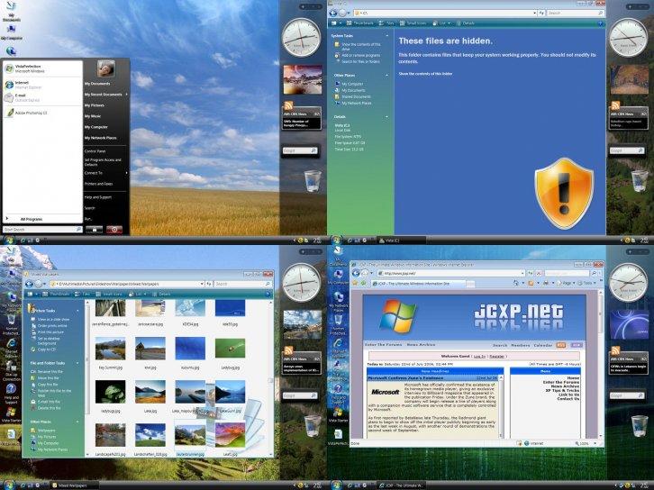 Vista Perfection X2 Msstyles - Темы для Windows XP