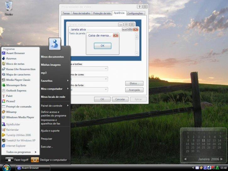 Orion Vista - Темы для Windows XP