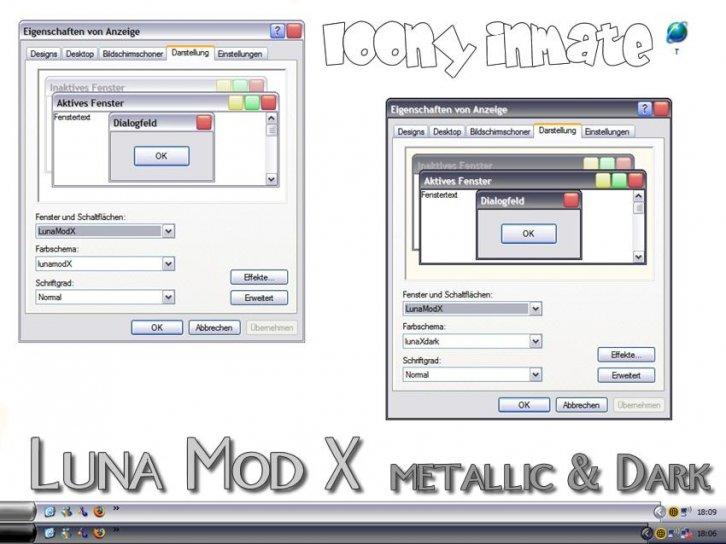 Luna Mod X - Темы для Windows XP