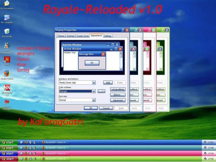 Royale-Reloaded - Темы для Windows XP