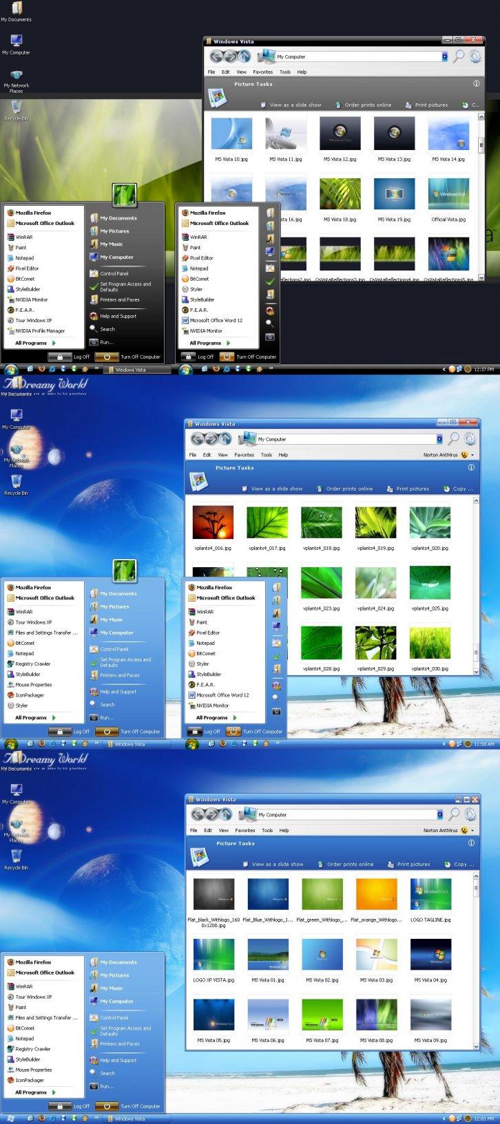 Rista 3.1 - Темы для Windows XP