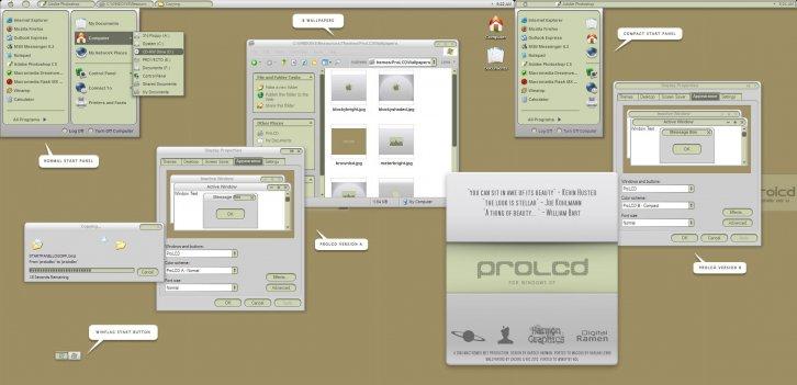 ProLCD - Темы для Windows XP