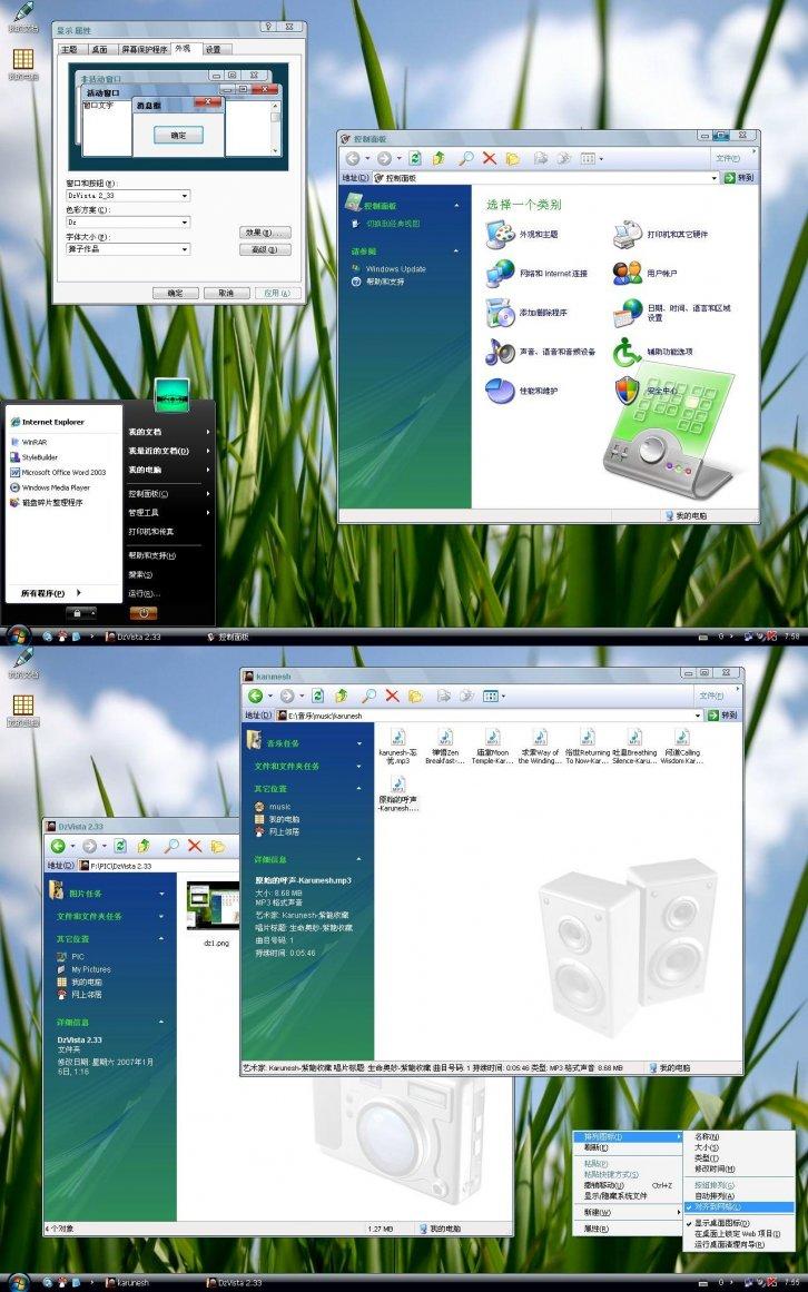 Dz Vista - Темы для Windows XP