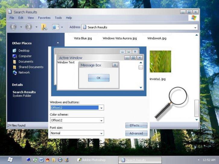 Office 12 - Темы для Windows XP