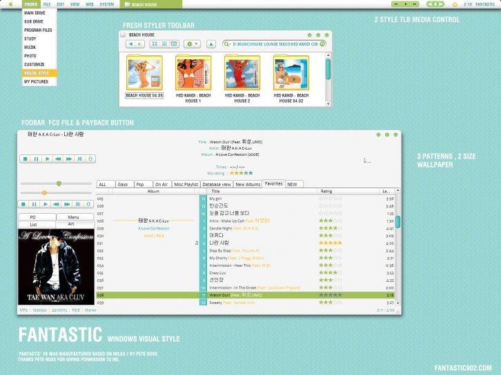 Fantastic - Темы для Windows XP