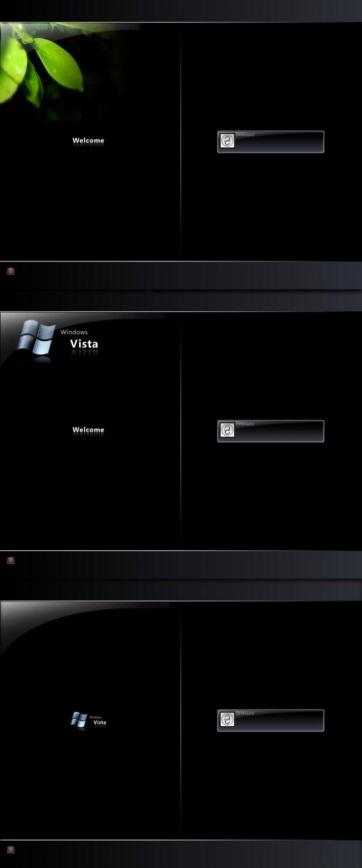 Vista Perfect Pack - Экран приветствия Windows XP