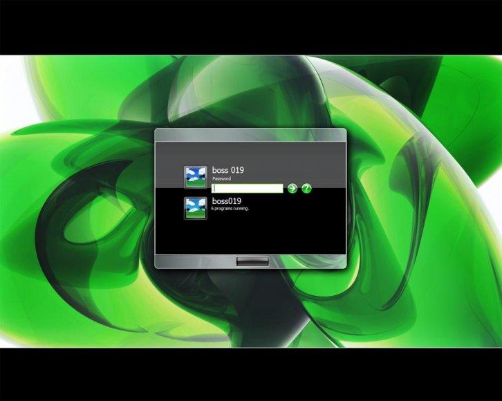Gloss V - Экран приветствия Windows XP
