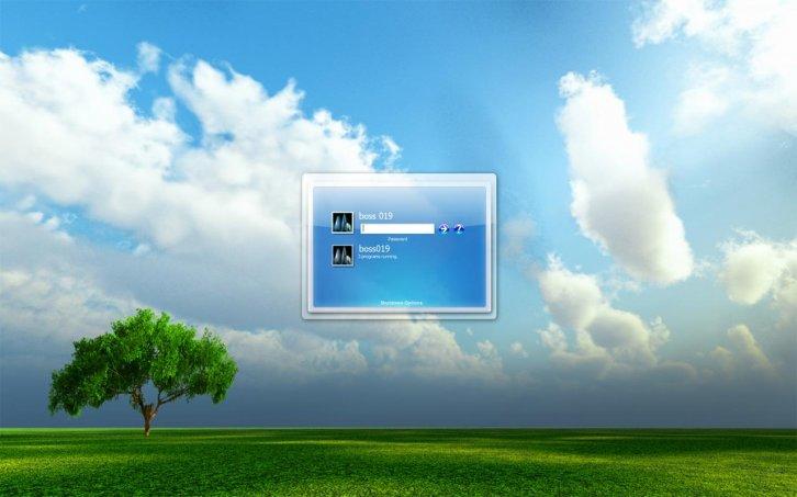 Lazy Days 2 Logon - Экран приветствия Windows XP