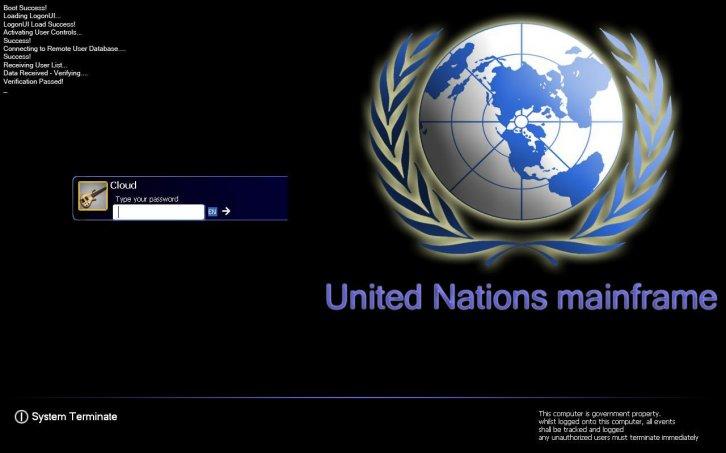 United Nations Logon+Boot+Wall - Экран приветствия Windows XP